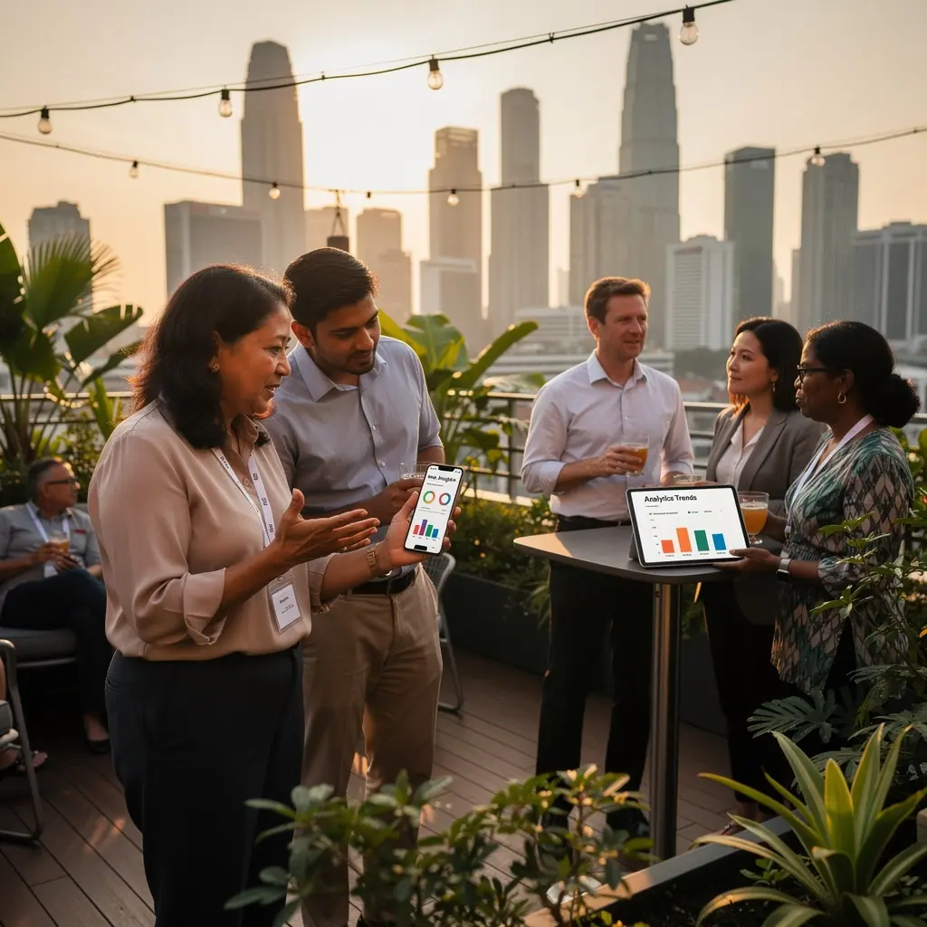 Modern office environment